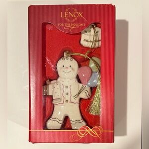 LENOX 10th Anniversary Gingerbread Gala  Ornament